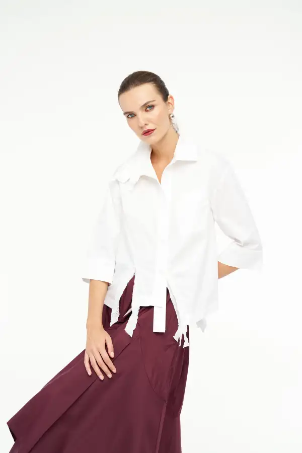 Vega Gömlek - Beyaz - 3