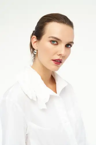 Vega Gömlek - Beyaz - 5