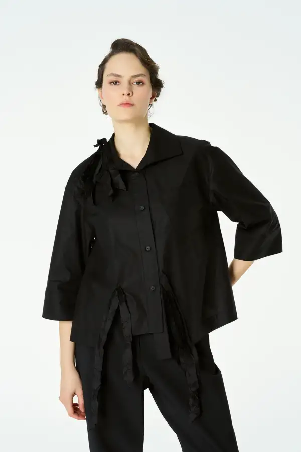 Vega Gömlek - Siyah - 1