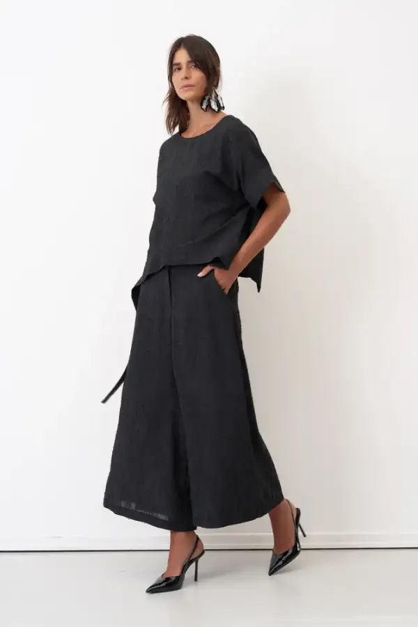 Venetiko Bluz - Siyah - 2