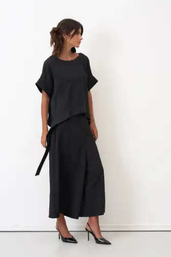 Venetiko Bluz - Siyah - 3