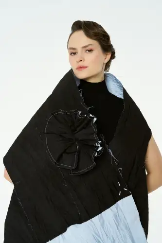 Venus Şal - Siyah - 3