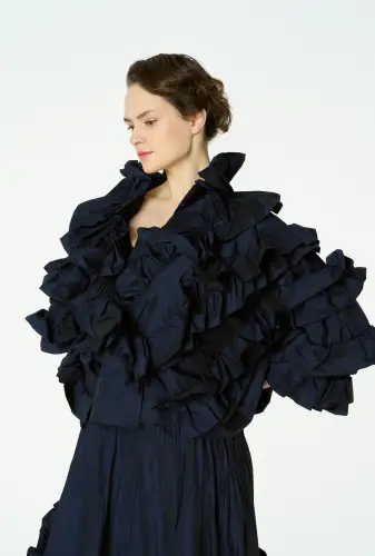 Vesta Ceket - Lacivert - 1