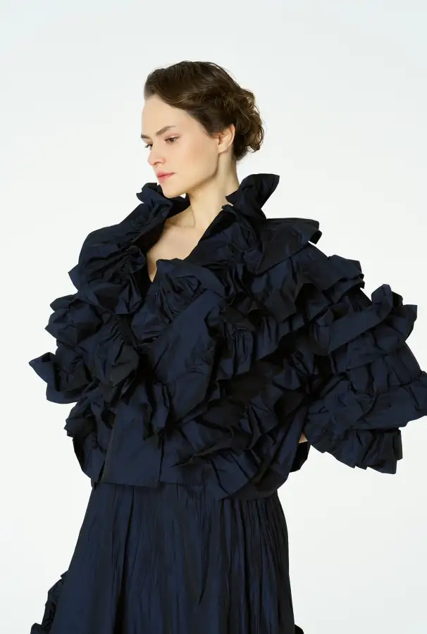 Vesta Ceket - Lacivert - 1