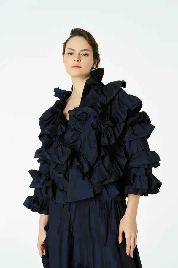 Vesta Ceket - Lacivert - 3