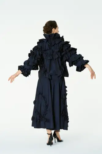 Vesta Ceket - Lacivert - 4