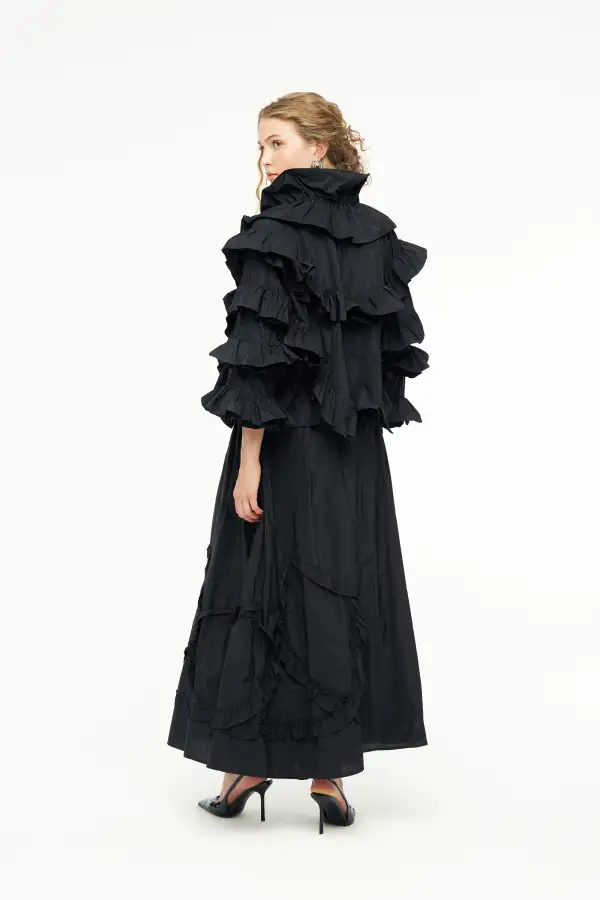 Vesta Ceket - Siyah - 6