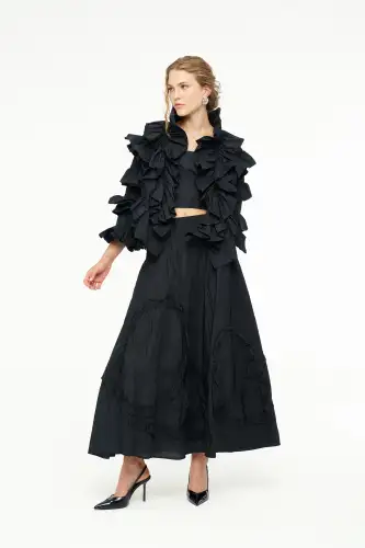 Vesta Ceket - Siyah - 3