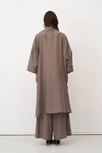 Vizon Büyük Yakalı Uzun Limnos Kap - 5