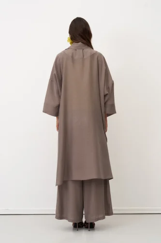 Vizon Büyük Yakalı Uzun Limnos Kap - 5