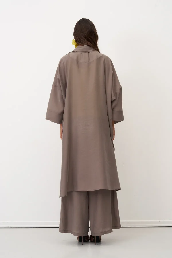 Vizon Büyük Yakalı Uzun Limnos Kap - 5